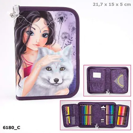 Depesche Fantasy Model Federtasche De Luxe Doppelklappe, sortiert