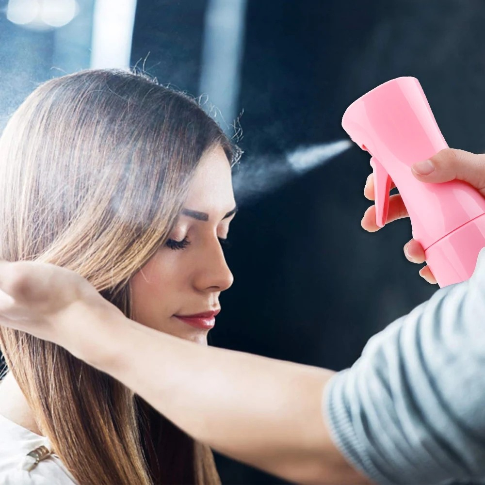 (200ml) Sprühflasche Friseur Aerospray Mehrzweck Spray Flasche - Hellblau