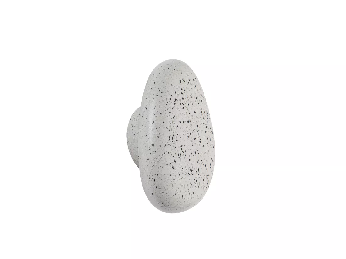 Lot de 3 patères de salle de bain en terrazzo - 3 tailles - STOCHI