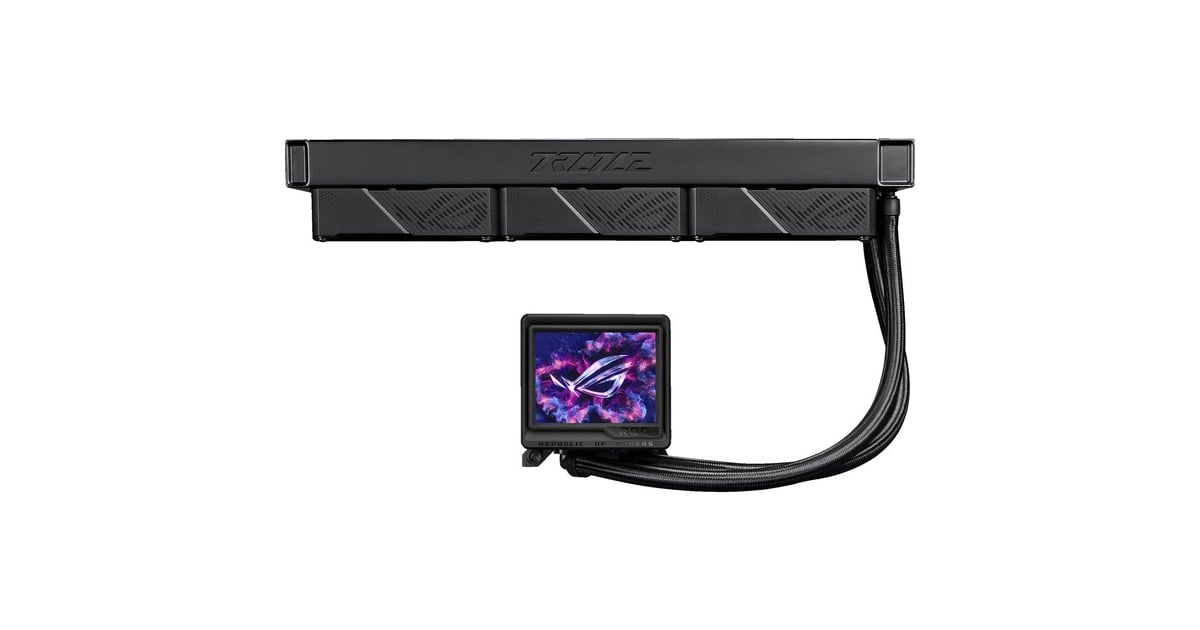 ASUSROG Ryujin III 360 ARGB Extreme waterkoeling  (Zwart)