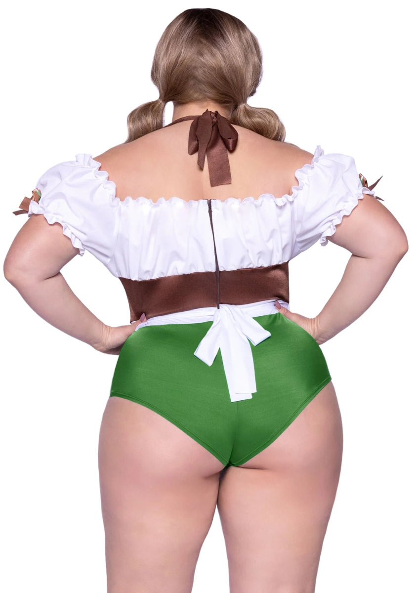 Oktoberfest Dirndl Kostuum Dames Plus Size Leg Avenue