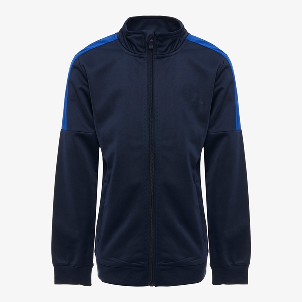 Dutchy kinder trainingsjas donkerblauw