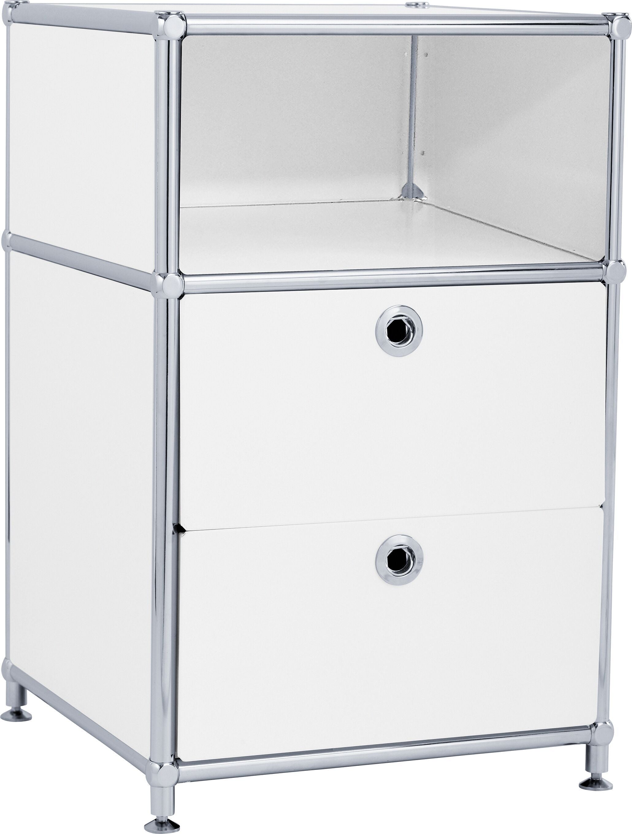 FLEXCUBE Korpus - Weiss / B: 40.0 cm x T: 40.0 cm x H: 62.5 cm
