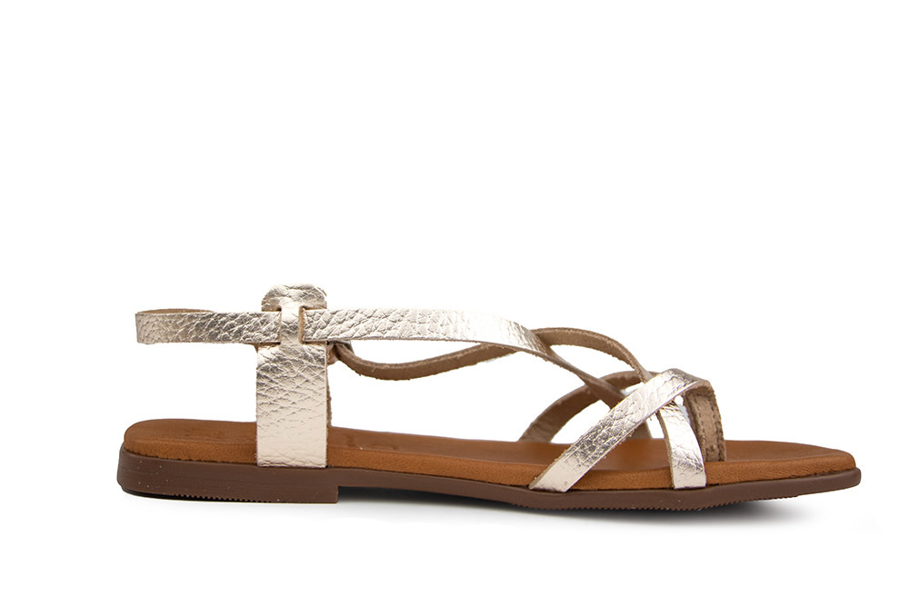 O My Sandals Sandaal Doya Champagne