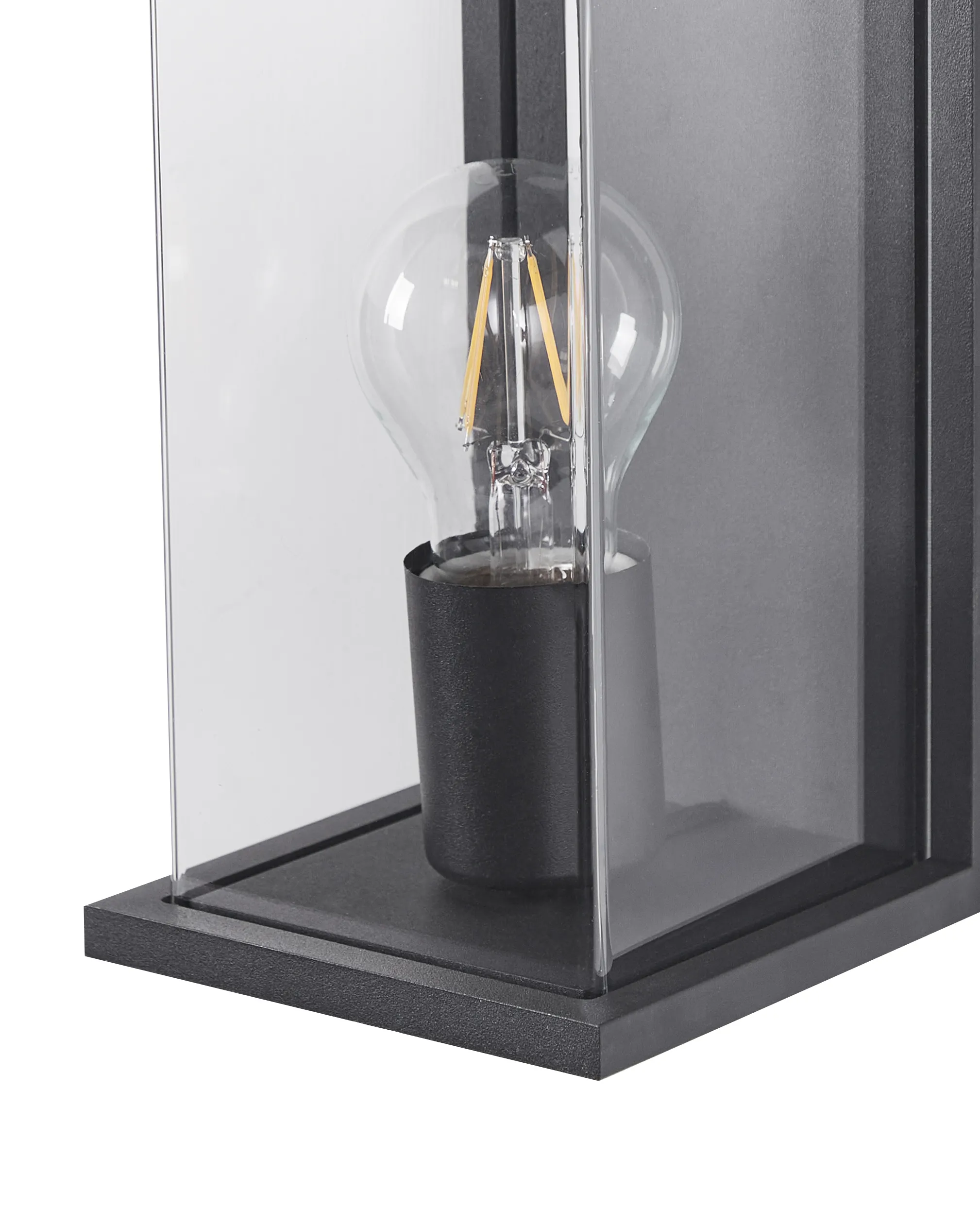 Buiten wandlamp WAKAL Zwart