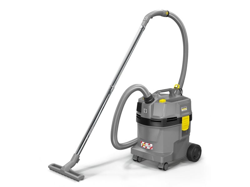 Kärcher Professional Nass-/Trockensauger  NT 22/1 Ap Te L, Nass-/Trockensauger mit Gerätesteckdose und starker Saugleistung und halbautomatischer Abreinigung