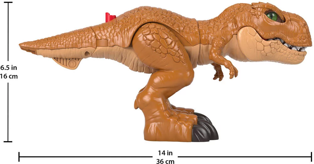 FIGURINE DINOSAURE - T-REX ATTAQUE JURASSIC WORLD IMAGINEXT