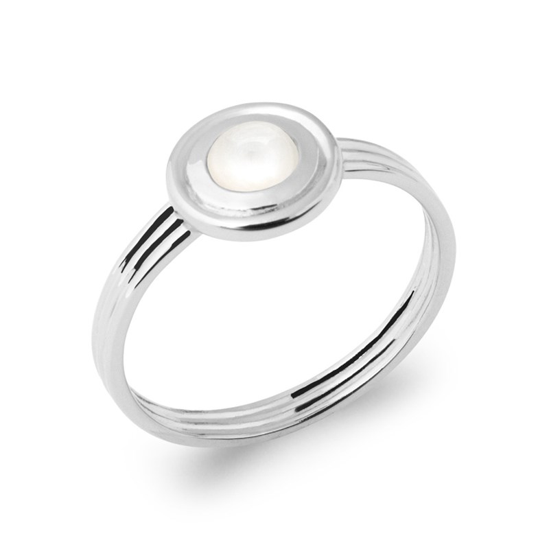 Bague Femme - Argent 925 - Pierre de lune