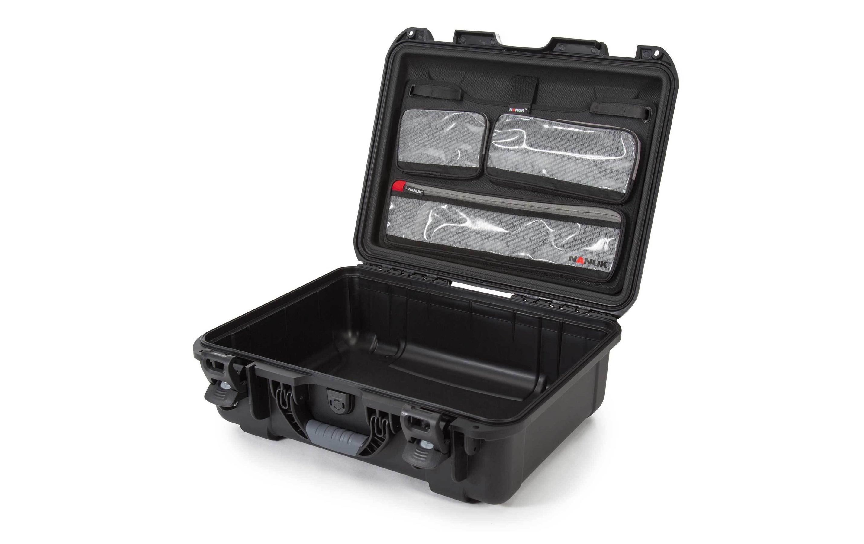 Einbaurahmen Deckel Organizer für Mod. 930<br>Hochwertiger Organizer für den Deckel des Kunststoffkoffers 930