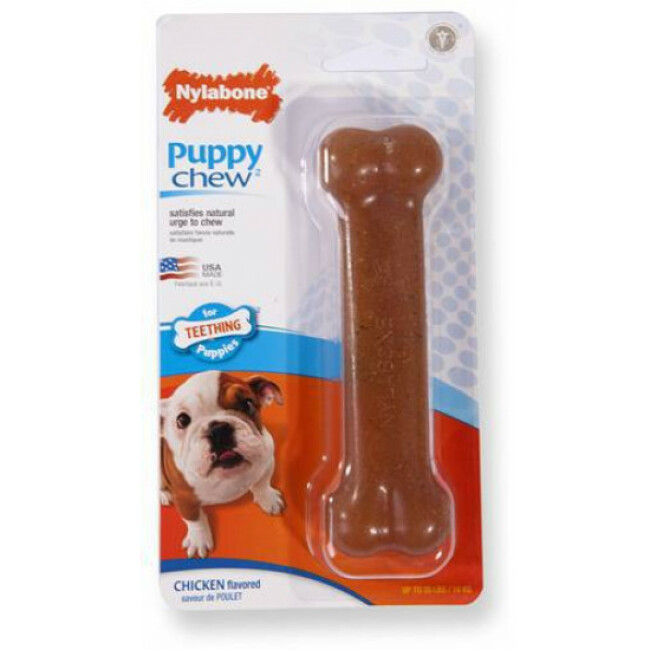 Jouet à mâcher pour chiot Nylabone puppy bone