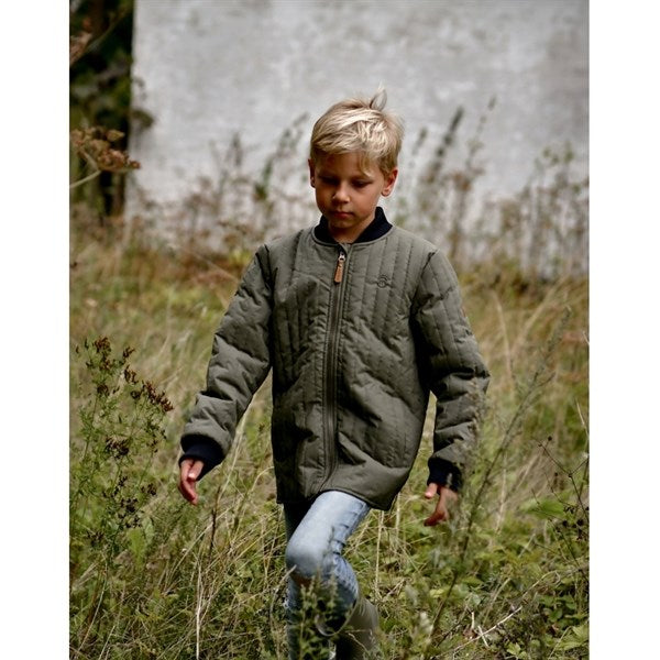 Køb Mikk-Line Termojakke Dusty Olive