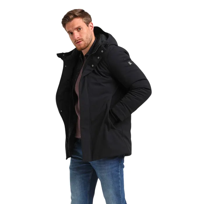 Gabbiano Minimalistic Stretch Parka Winterjas Heren