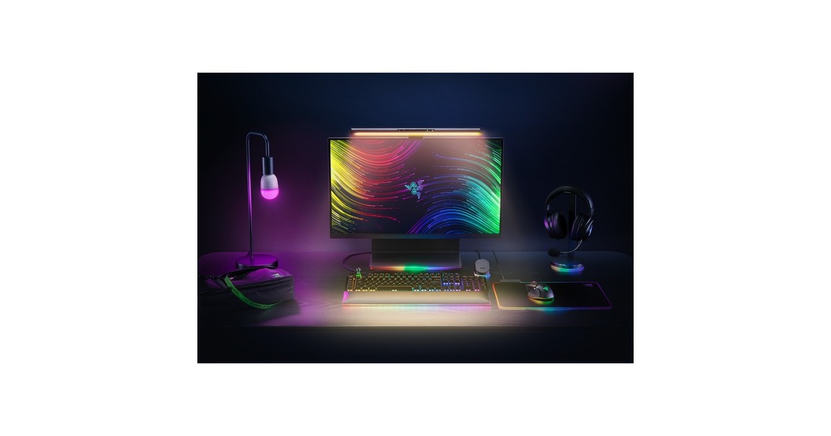 RazerAether Monitor Light Bar verlichting  (Zwart)