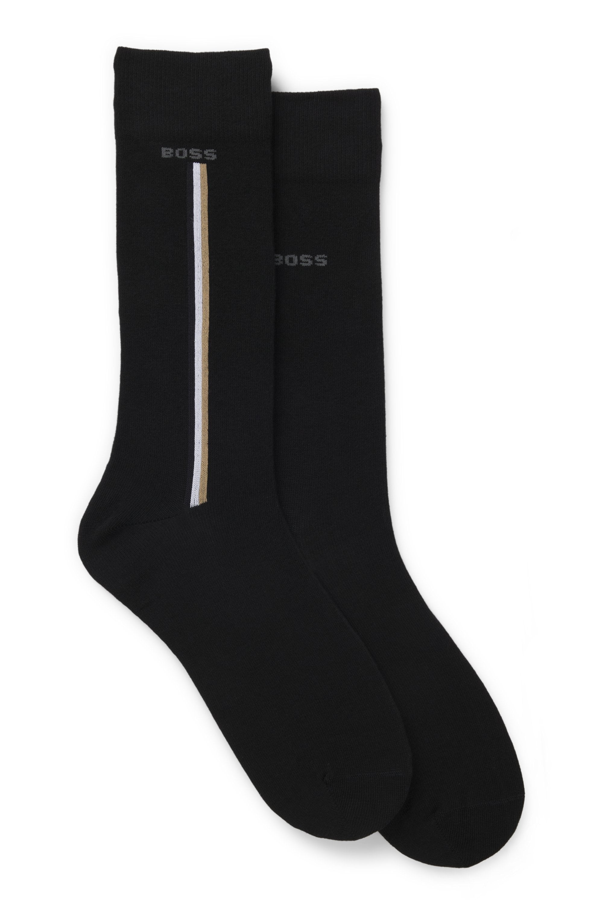 BOSS Businesssocken »2P RS  Iconic CC« 2 Paar tlg. mit Kontraststreifen an der Seite