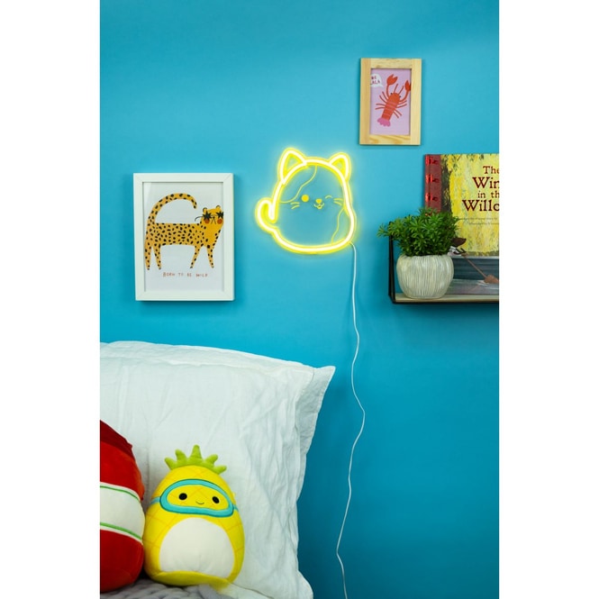 Squishmallows - Neon Wandleuchte - Cam