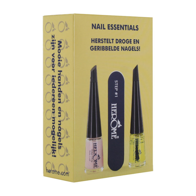 Herôme Herôme Essentials Set voor Droge & Geribbelde Nagels 1set