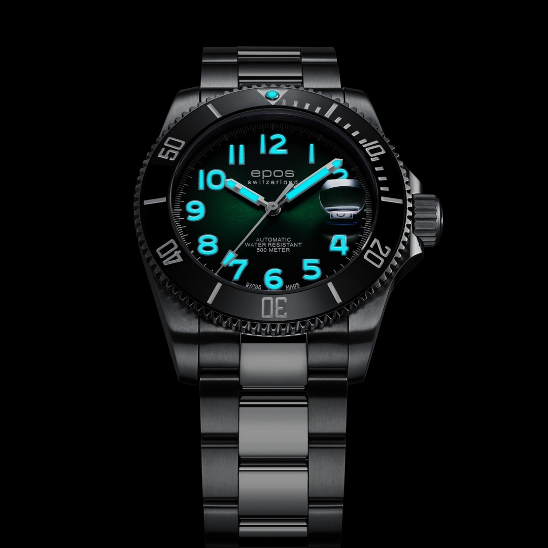 Epos Sport 3504 Diver Titanium Automatic