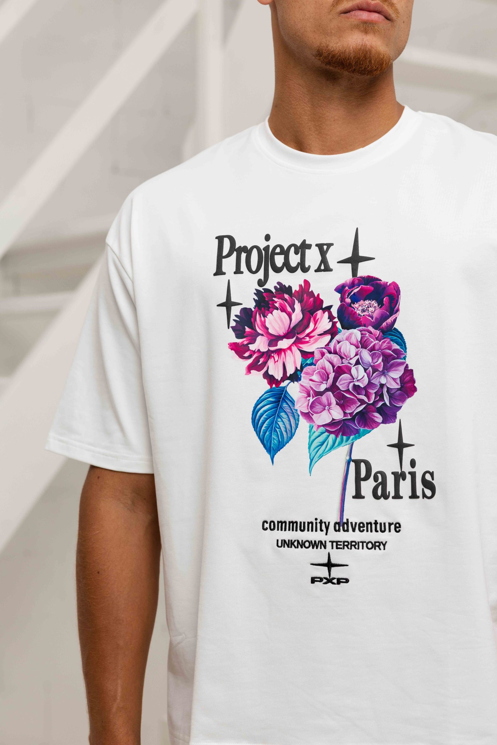 Project X Paris T-Shirt Heren Wit