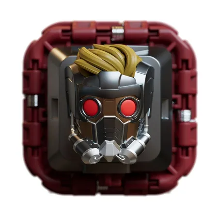 Boti Guardians of the Galaxy Battle Cube Gamora vs Starlord