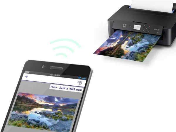 Epson Expression Photo HD XP-15000 - Printer - farve - Duplex - blækprinter - A3/Ledger - 5760 x 1400 dpi - op til 9.2 spm (mono) / op til 9 spm (farve) - kapacitet: 250 ark - USB 2.0, LAN, Wi-Fi(n)