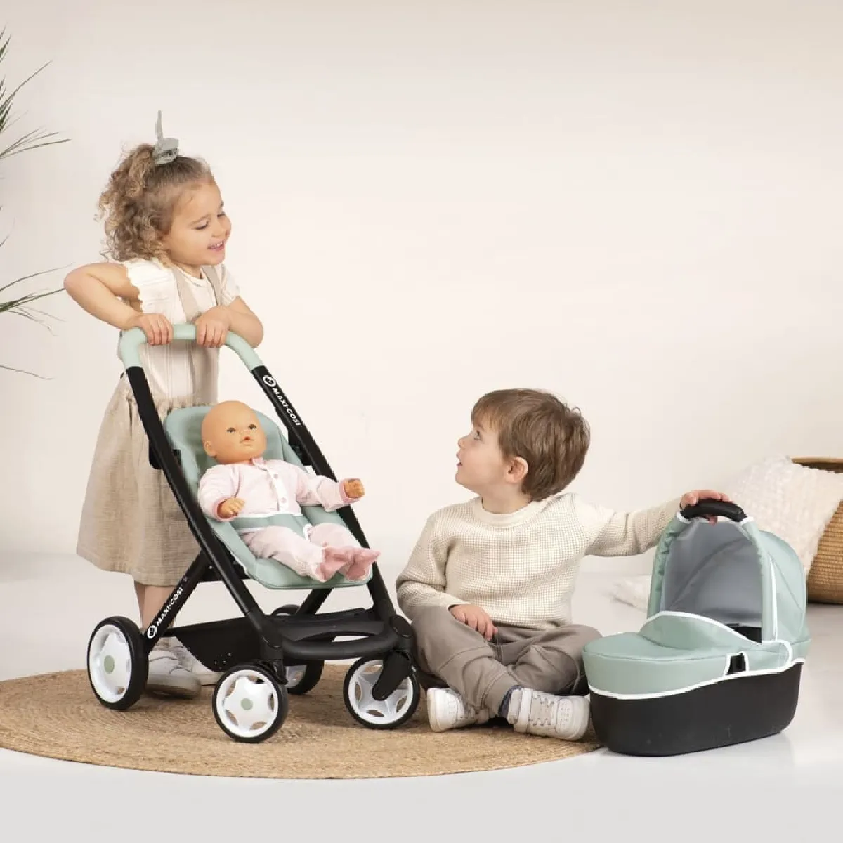 Smoby Poussette Maxi Cosi 3-en-1