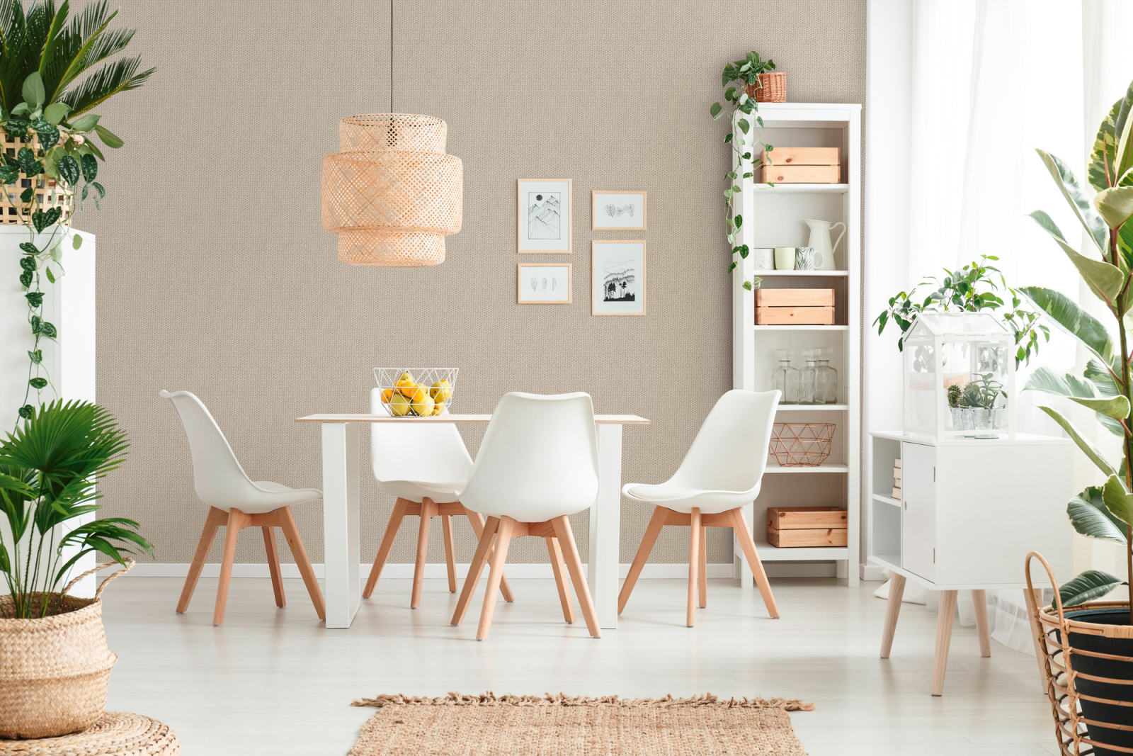 A.S. Creation Vliestapete - braun-beige - Retro - 10 Meter