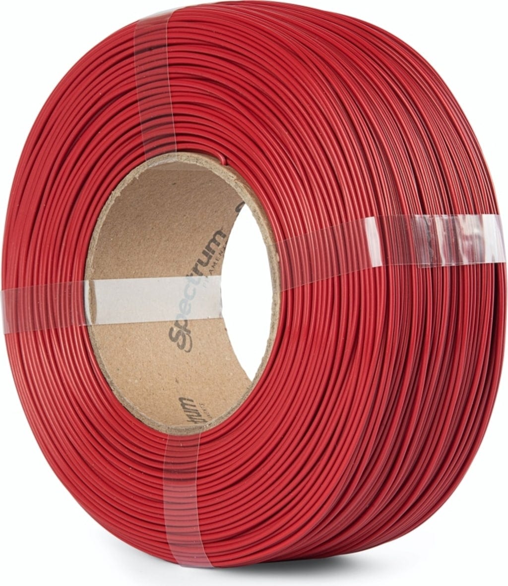Spectrum  ReFill PLA Premium Dragon Red, 1,75 mm / 1000 g    Refill Variante des verzugsfreien PLA in Dragon Red