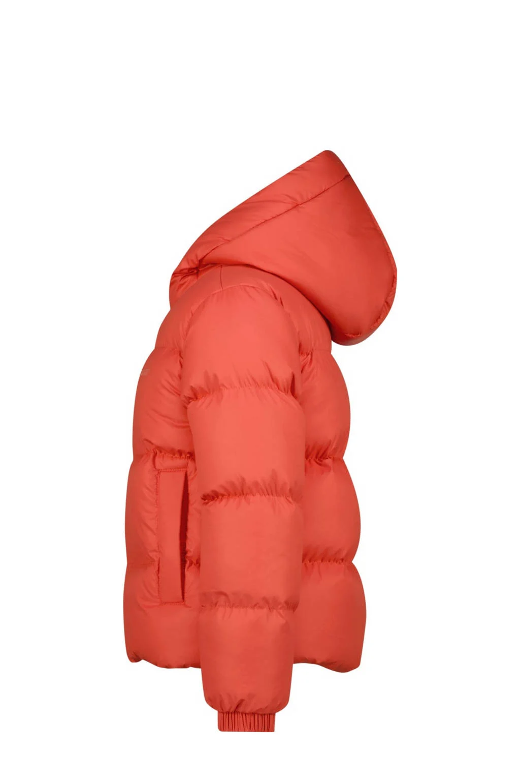 Raizzed gewatteerde winterjas Lize oranje