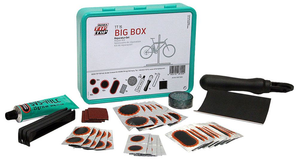 Rema Tip Top TT15 Big Box - Flickzeugset kaufen | Bike-Discount