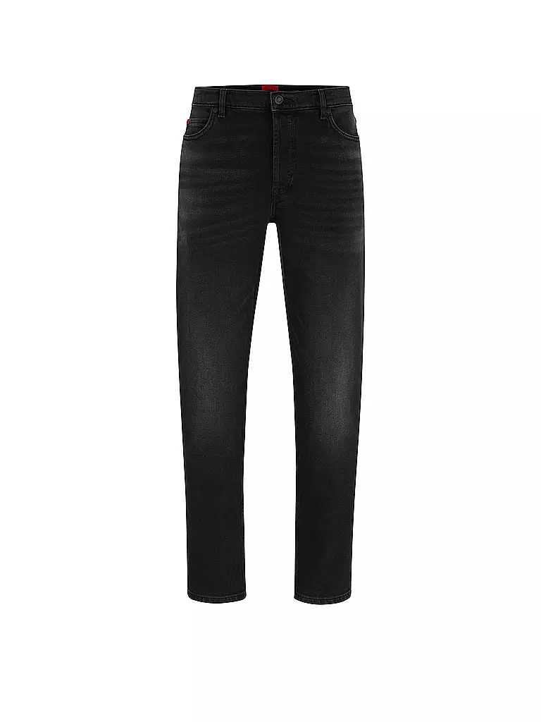 HUGO Jeans Tapered Fit schwarz