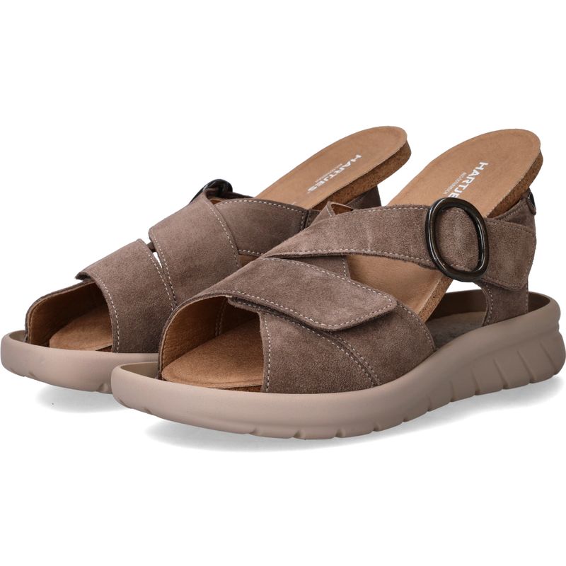 Hartjes Sandalen Bruin Dames