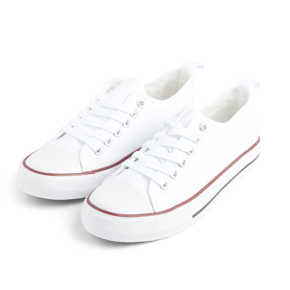 Chaussures toiles femme T36 à 40 blanches