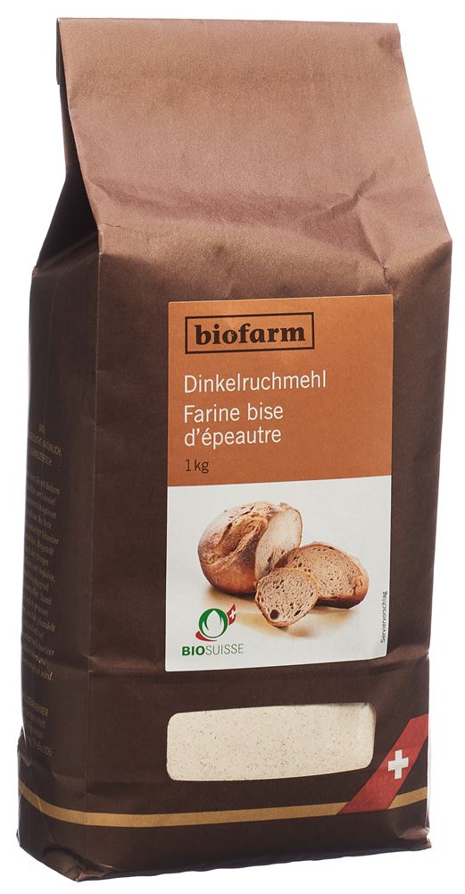 Biofarm Dinkel Ruchmehl Knospe Btl 1 kg
