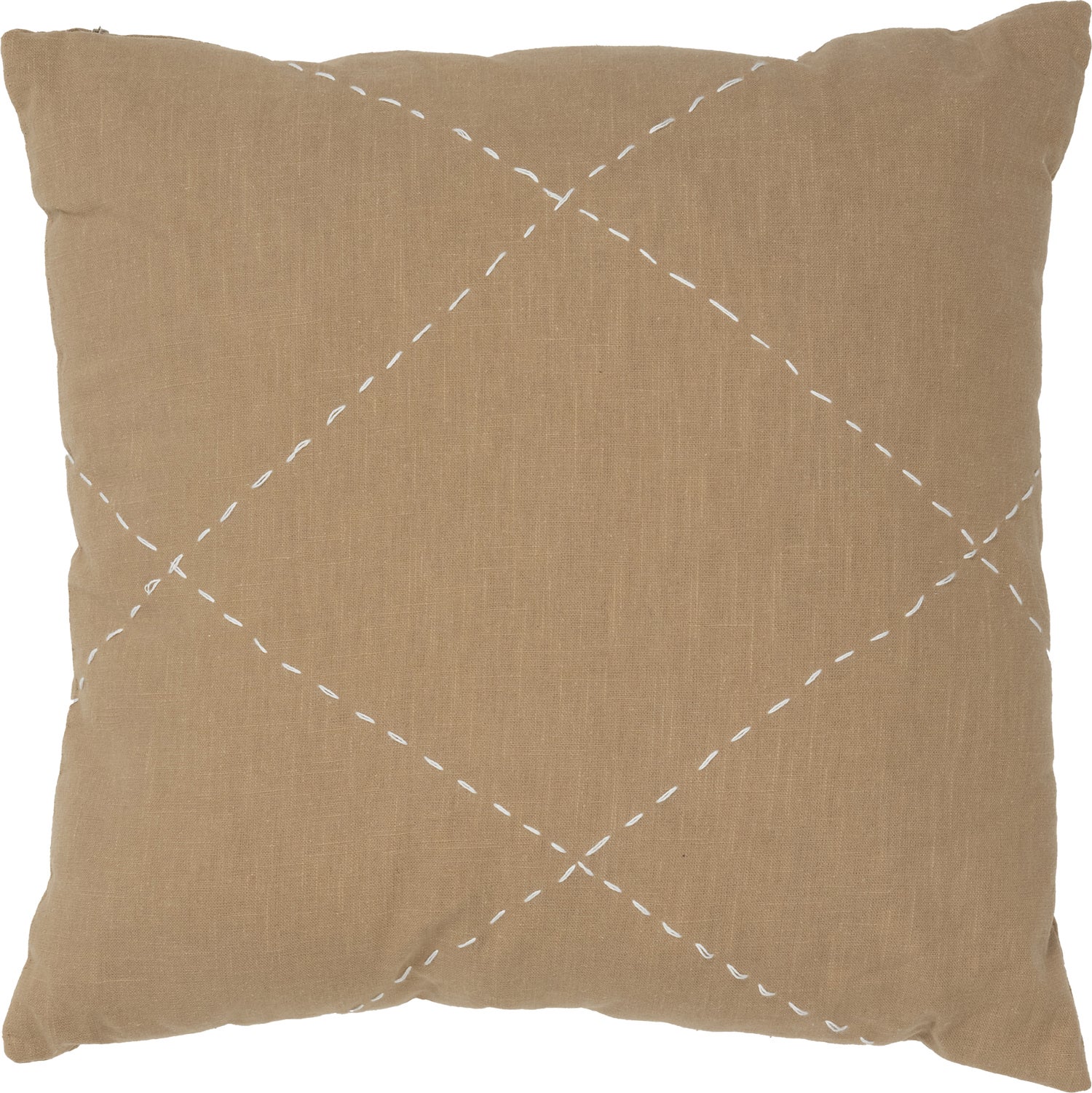 Intratuin sierkussen Helo ruit naturel 43 x 43 x 5 cm