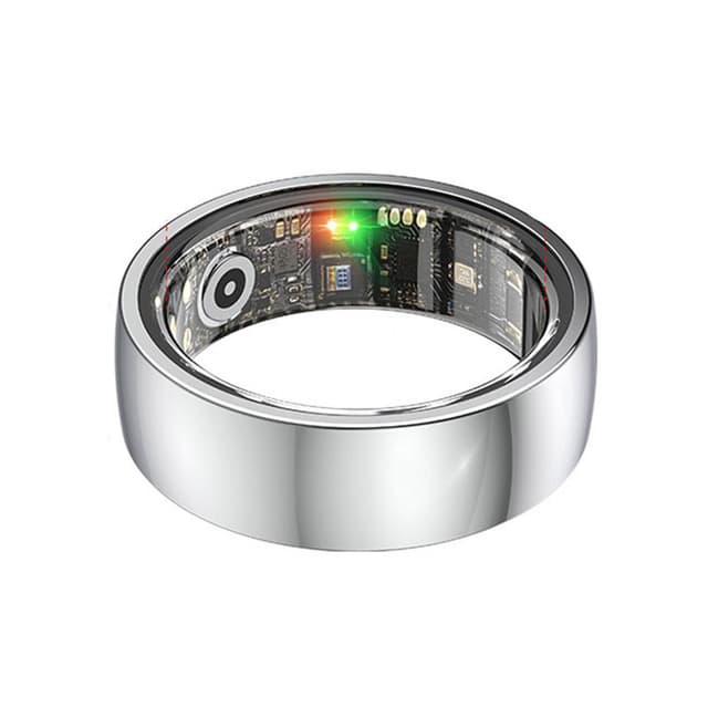 Smart Ring R1000 – Søvnmonitor, Bluetooth 5.0, Blood Oxygen Monitor Sølv 11