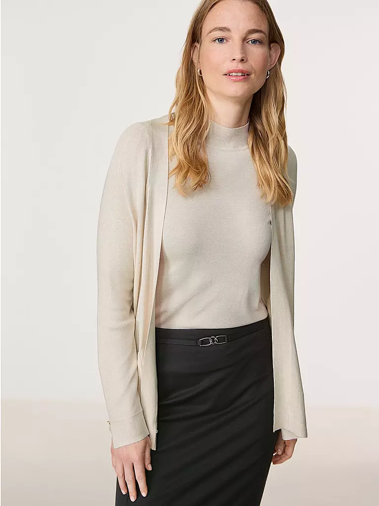 GERRY WEBER Strickjacke creme