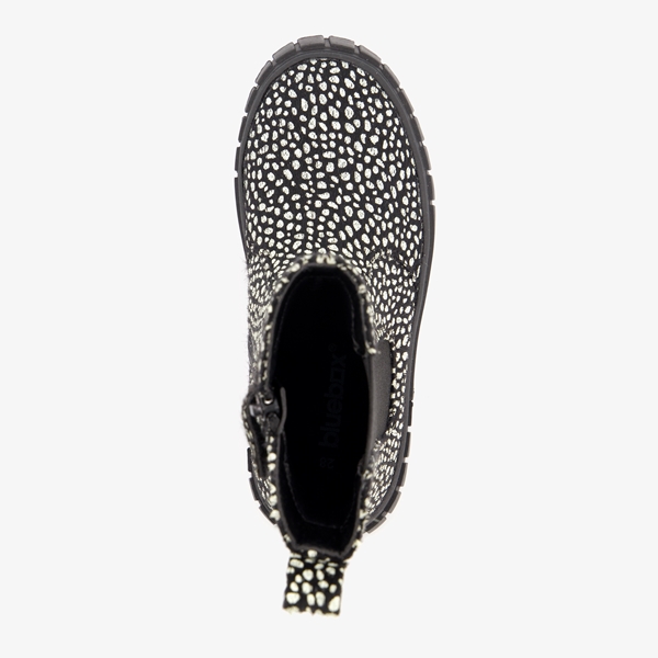 Blue Box meisjes chelsea boots met stippen