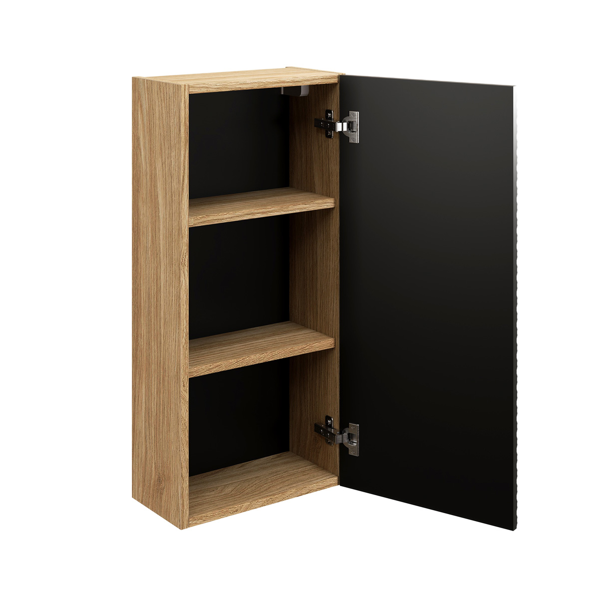 Comad Ocean Black halfhoge kast 75cm zwart