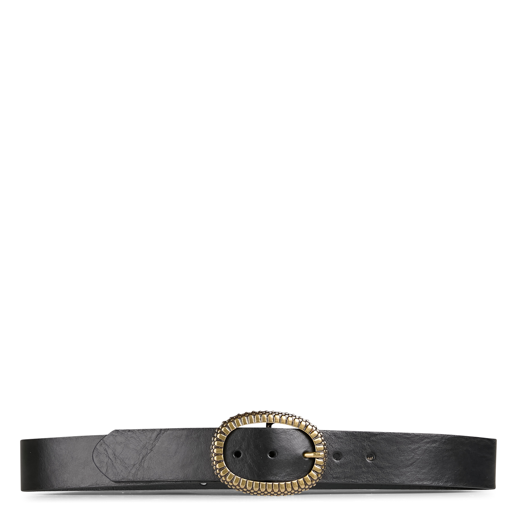 Ceinture en cuir | Noir