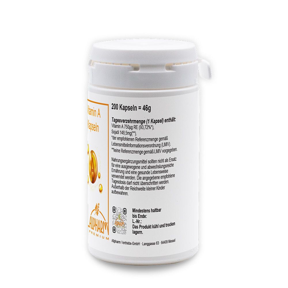 ALLPHARM Vitamin A 2500 i. E.