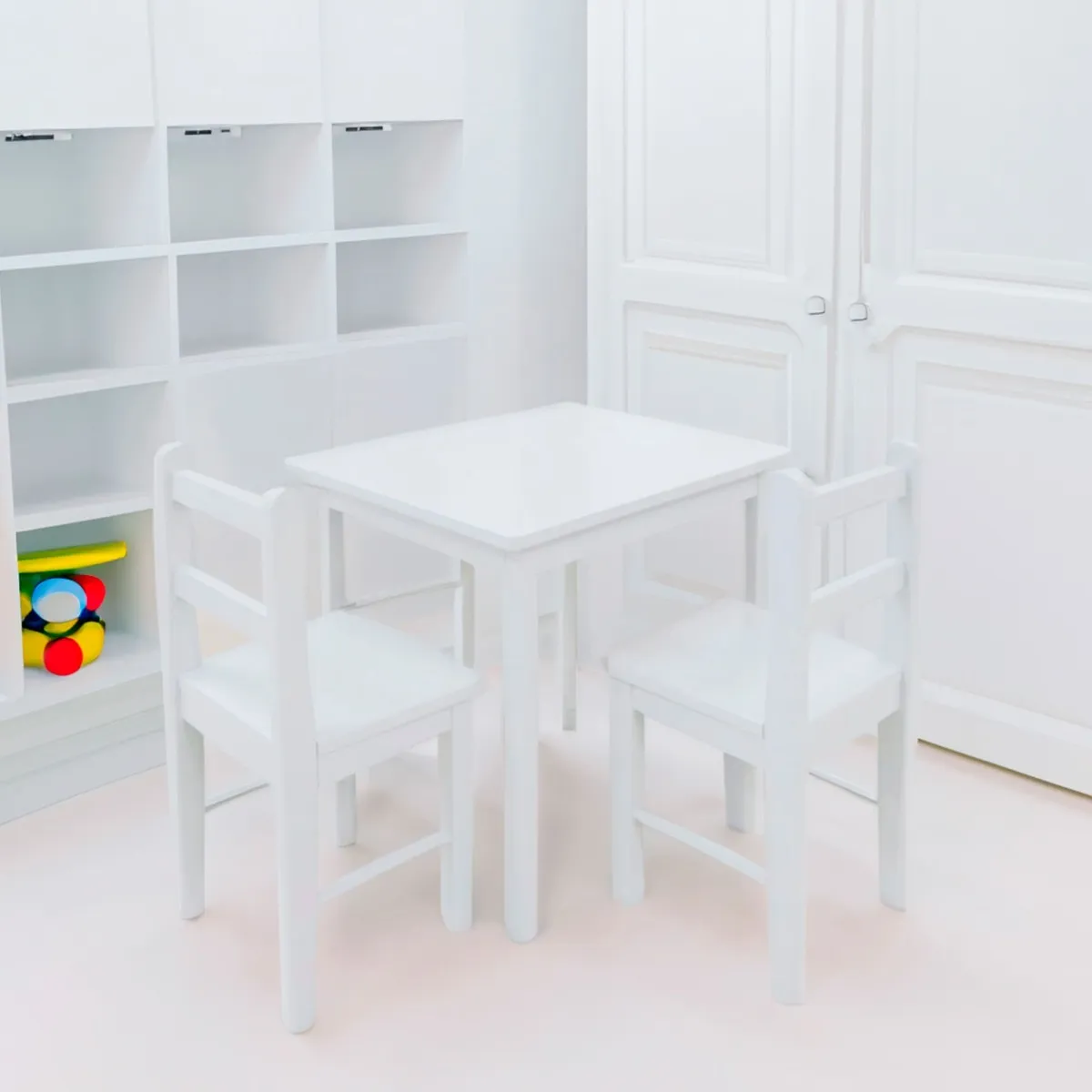 JB Poitras Table et Chaises - Blanc