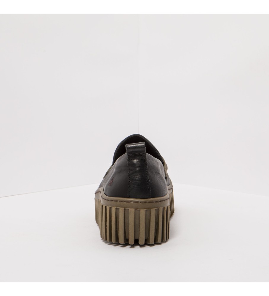Sapatos Art Leather 1530S em couro napa preto