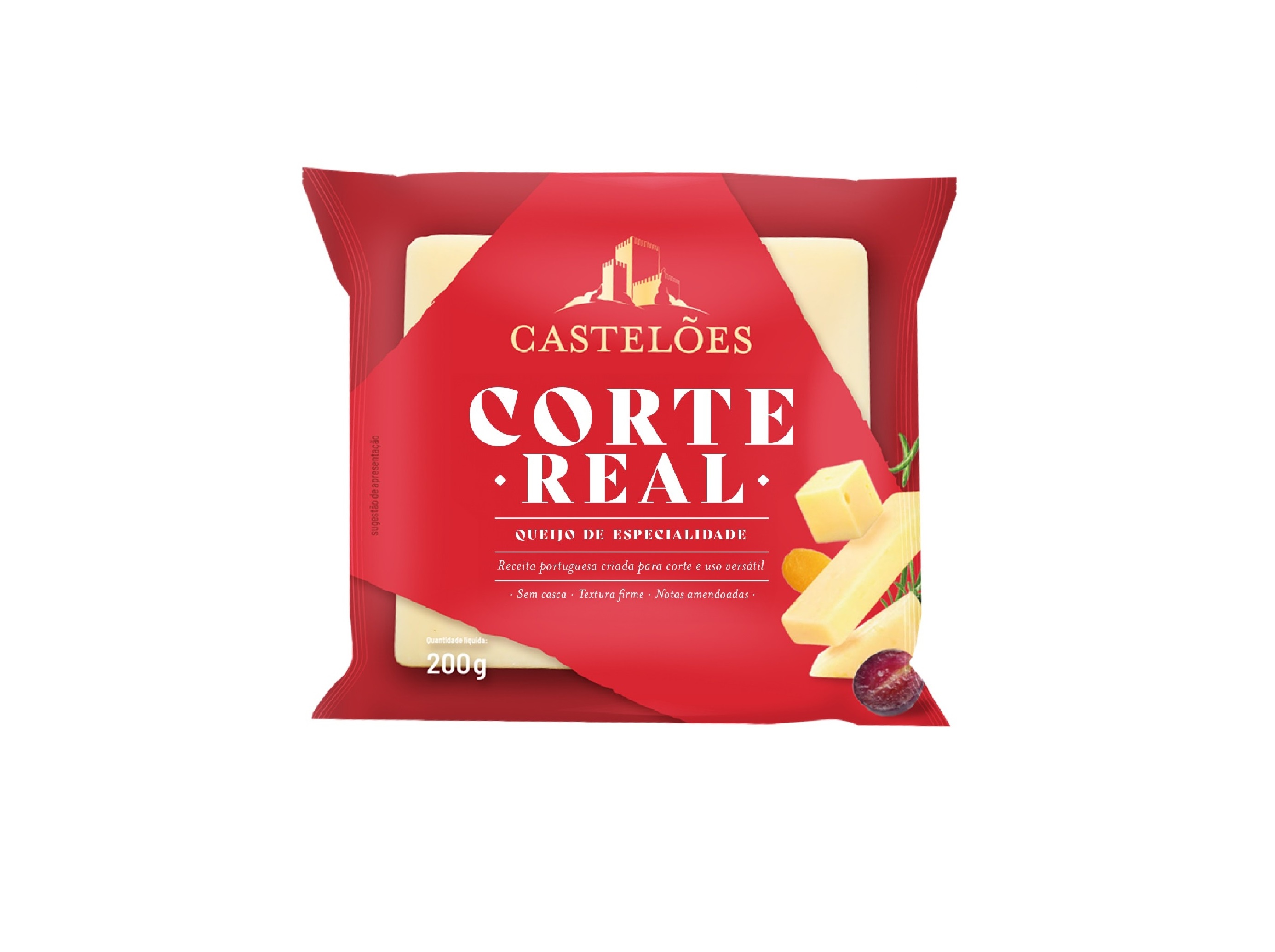 QUEIJO CASTELÕES CORTE REAL 200G