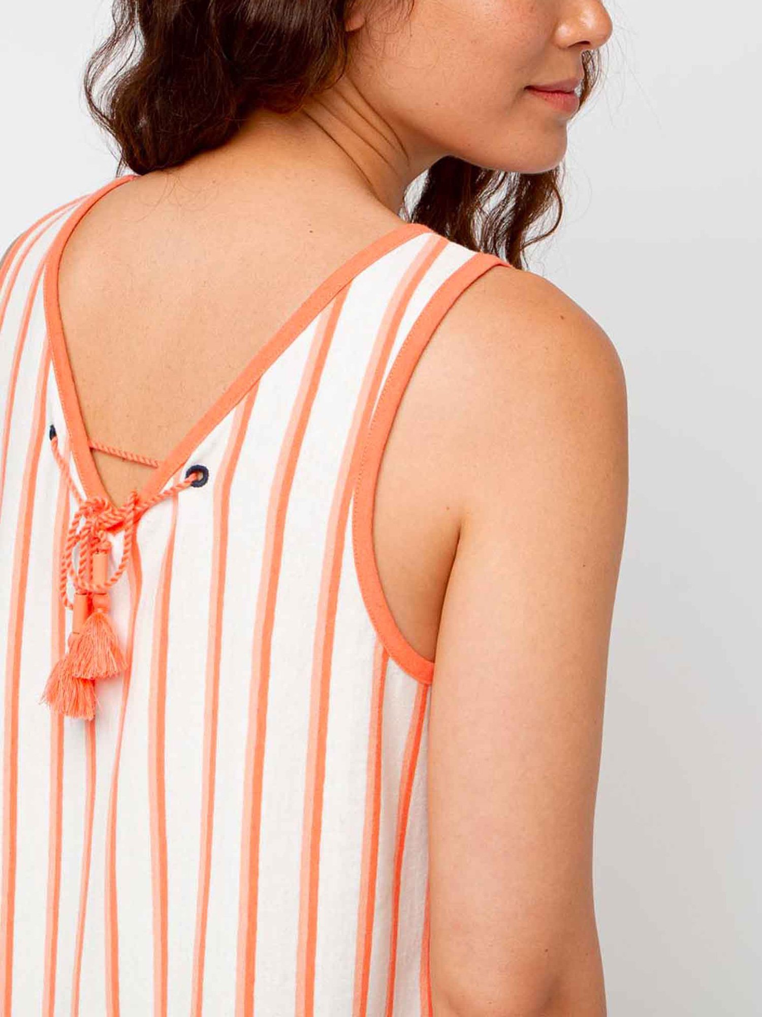 Robe Femme Coton Lin Rose