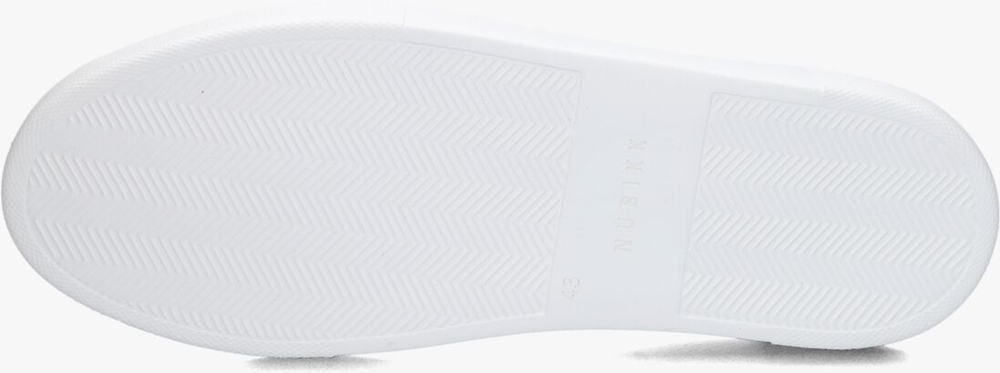 witte nubikk lage sneakers jagger roman
