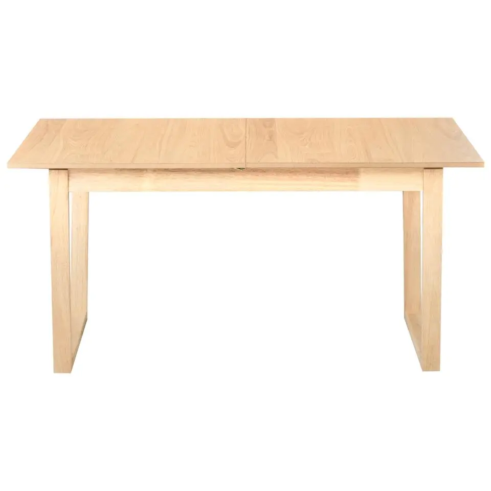 CAMDEN - Uitschuifbare eettafel - Lichtbruin - 160/200 x 95 cm - MDF