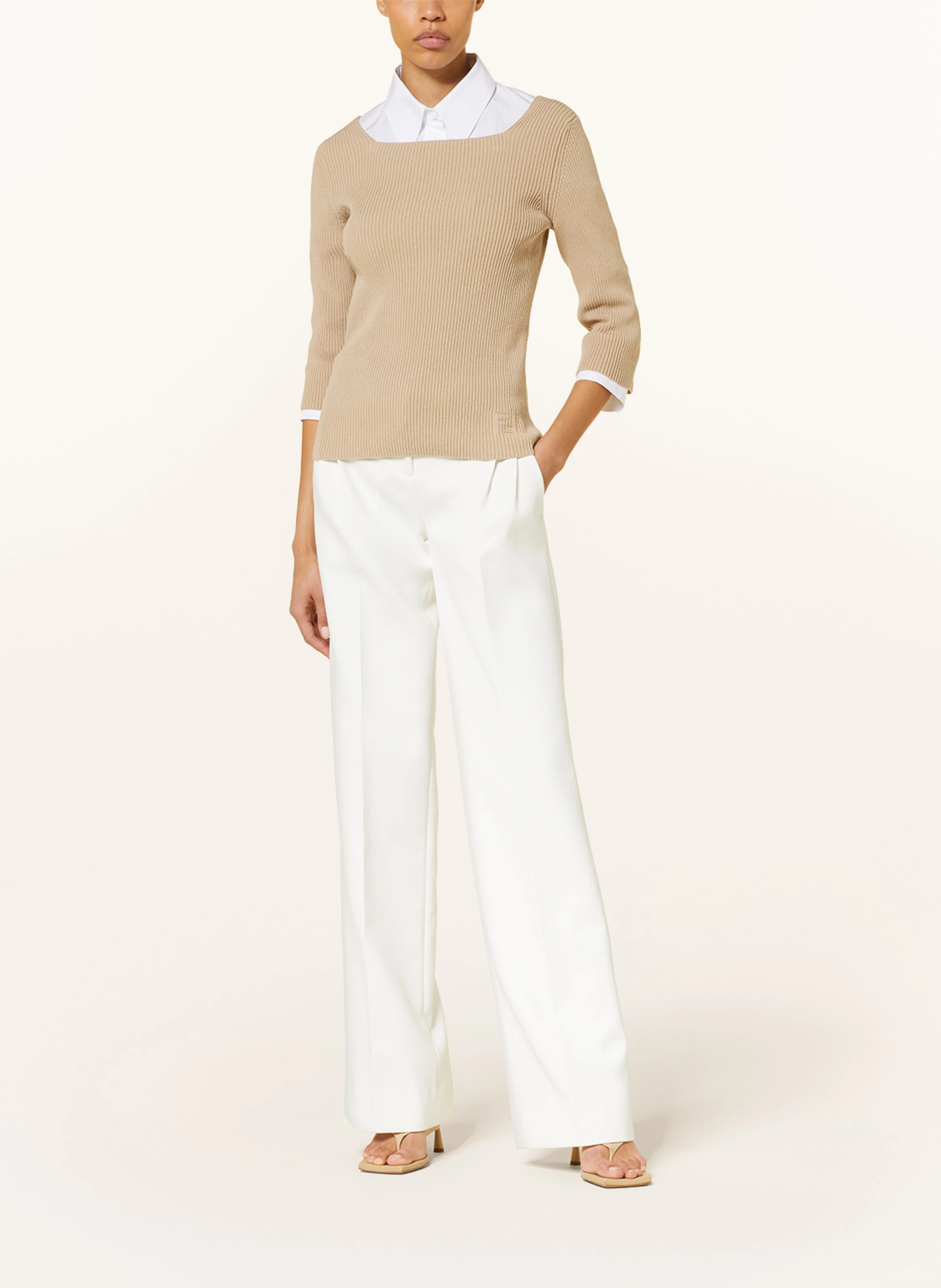 FENDI Pullover mit 3/4-Arm