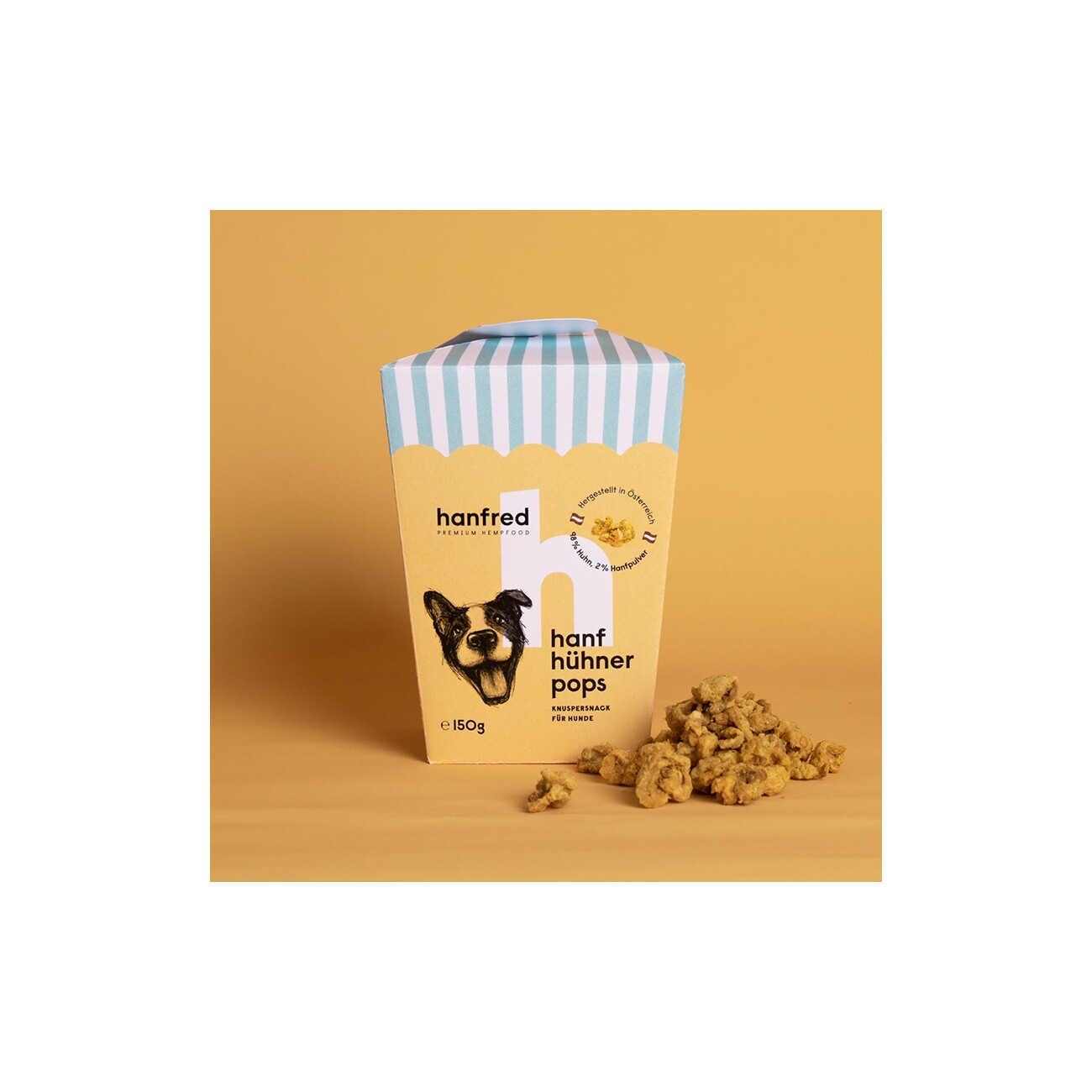 Hanfred Hühner Pops 150g