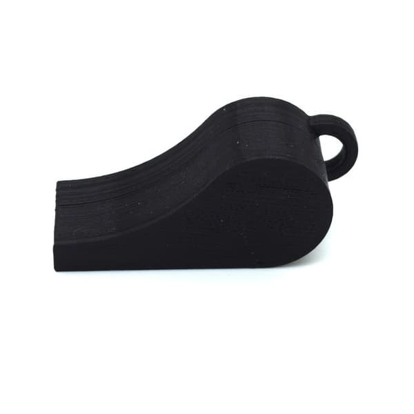 Fløyte 2-pack PLA plastic 118+ Db vissla svart