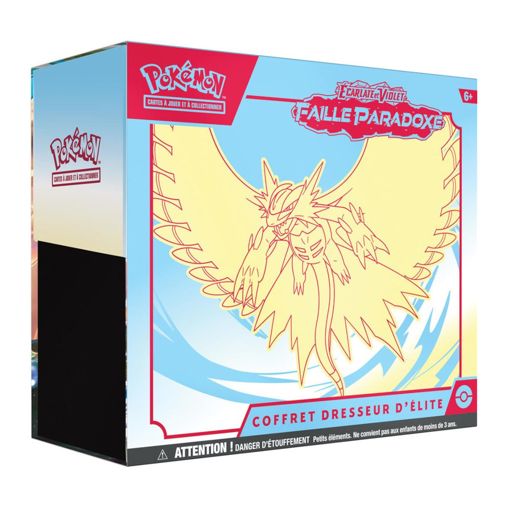 Pokemon EV04 : Faille Paradoxe - Coffret Dresseur d'Elite - Rugit-Lune
